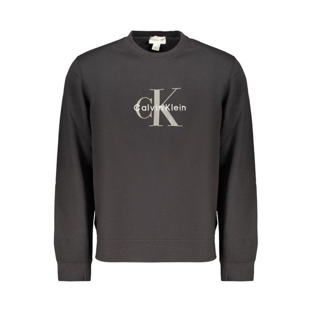 Calvin Klein Black Cotton Mens Men's Sweatshirt